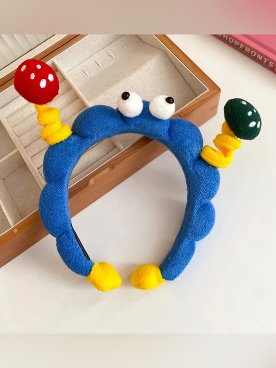 Accessories - Wiggly Alien Mushroom Spa Headband